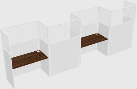 Rectangular cubicles