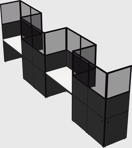 Rectangular cubicles