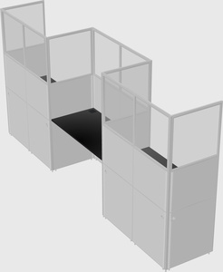 Rectangular cubicles