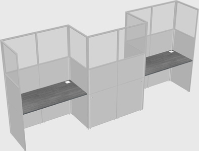 Rectangular cubicles