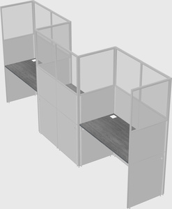 Rectangular cubicles