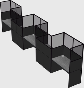 Rectangular cubicles