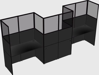 Rectangular cubicles