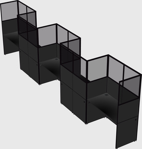 Rectangular cubicles