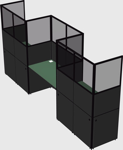 Rectangular cubicles