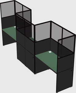 Rectangular cubicles