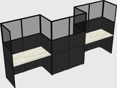 Rectangular cubicles
