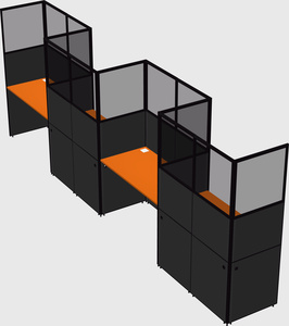 Rectangular cubicles