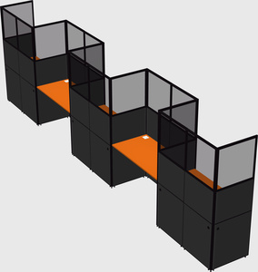 Rectangular cubicles