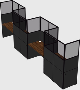 Rectangular cubicles