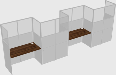 Rectangular cubicles