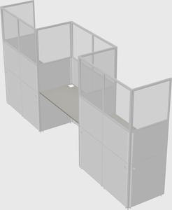 Rectangular cubicles