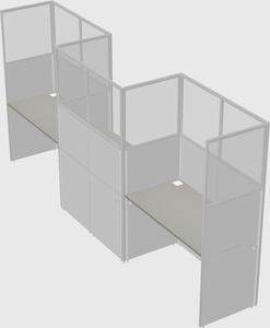 Rectangular cubicles