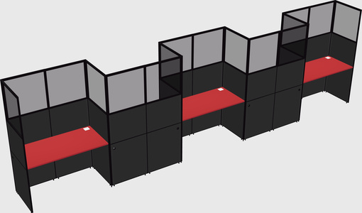 Rectangular cubicles