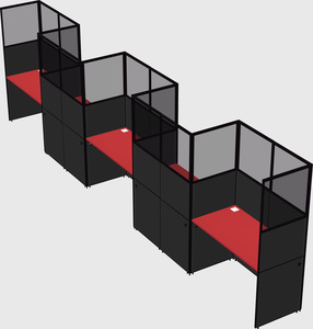 Rectangular cubicles