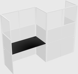 Rectangular cubicles