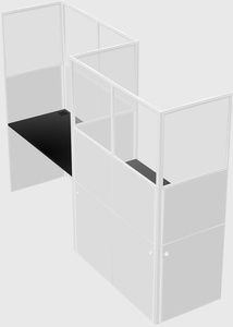 Rectangular cubicles