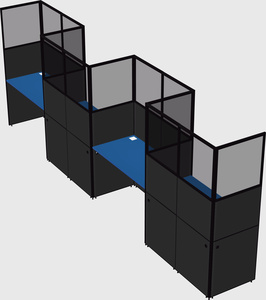 Rectangular cubicles