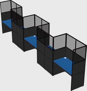 Rectangular cubicles