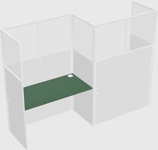 Rectangular cubicles