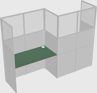 Rectangular cubicles