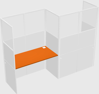 Rectangular cubicles