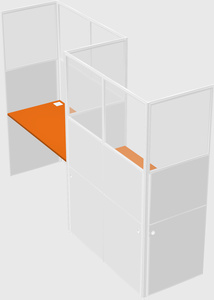 Rectangular cubicles