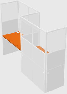 Rectangular cubicles