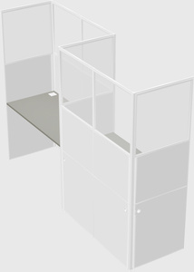 Cabines rectangulaires