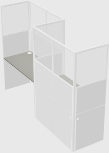 Cabines rectangulaires