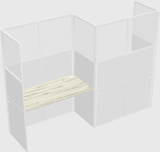 Rectangular cubicles