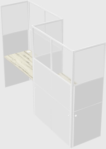Rectangular cubicles