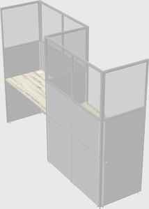 Rectangular cubicles