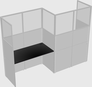 Rectangular cubicles