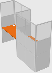 Rectangular cubicles