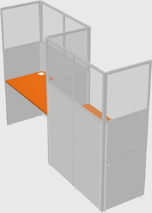 Rectangular cubicles