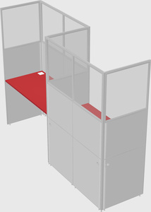 Rectangular cubicles
