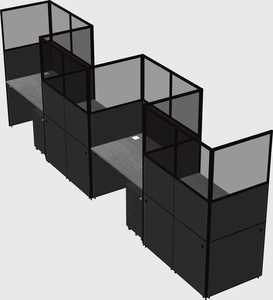 Rectangular cubicles