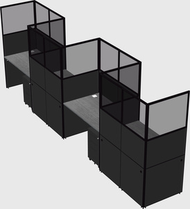 Rectangular cubicles