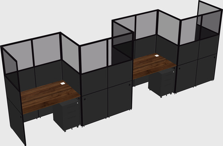 Rectangular cubicles