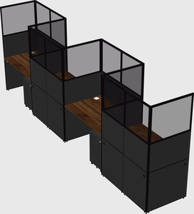 Rectangular cubicles