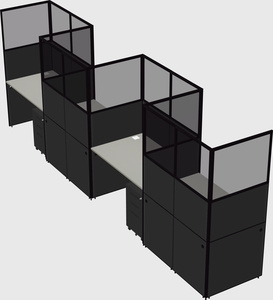 Rectangular cubicles