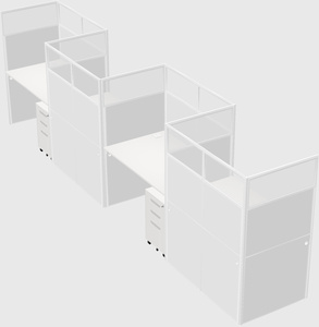 Cabines rectangulaires