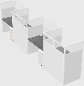Cabines rectangulaires