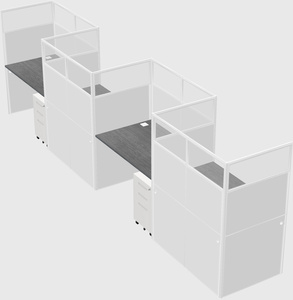 Cabines rectangulaires