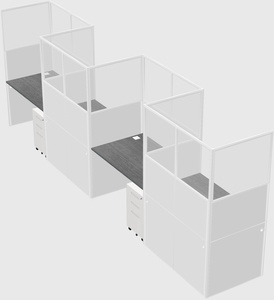 Cabines rectangulaires