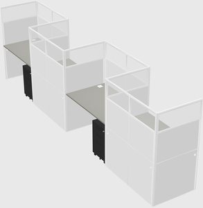 Rectangular cubicles