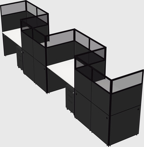 Rectangular cubicles