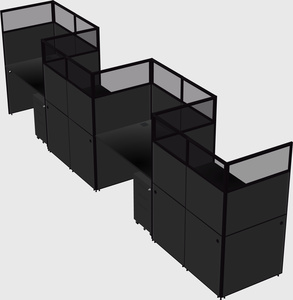Rectangular cubicles