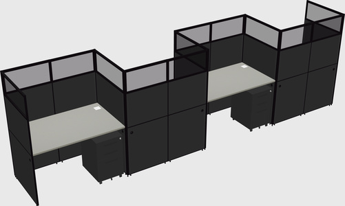Cabines rectangulaires